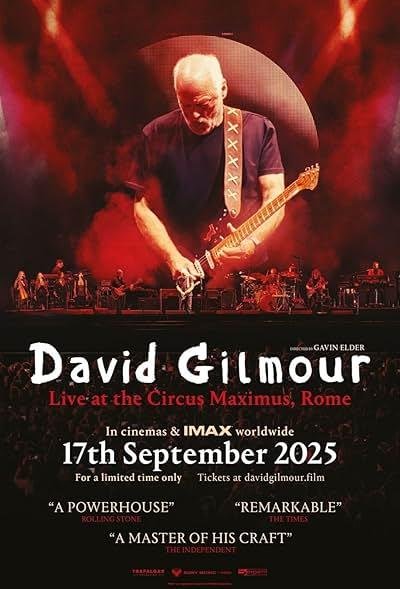 David Gilmour Live at the Circus Maximus Rome 2025